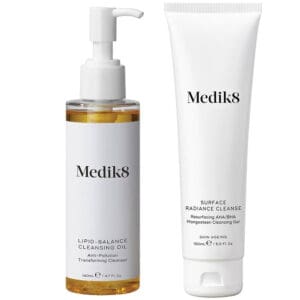 *     Medik8 Double Cleanse Radiance Duo