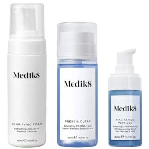 *       Medik8 Clear Skin Control Routine